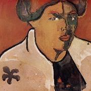 The Portrait of Character Kasimir Malevich